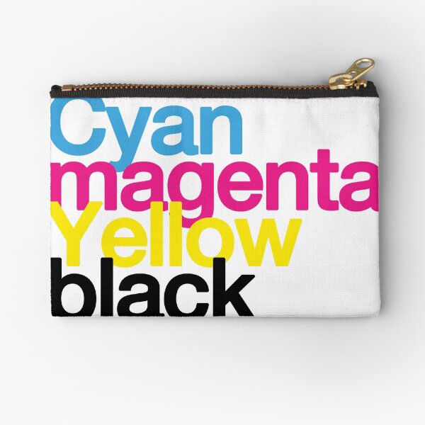 CMYK Zipper Pouch