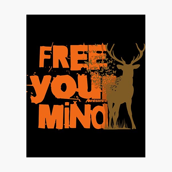 Item preview, Free Your Mind designed and sold by AsukaKuma.