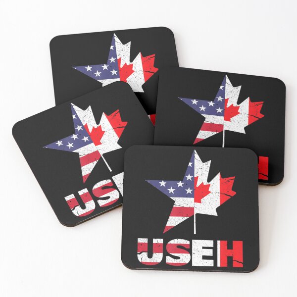 Item preview, US EH Funny Canada American Flag  designed and sold by dickvusqr.