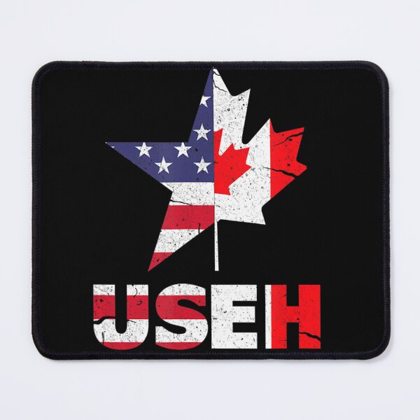 Item preview, US EH Funny Canada American Flag designed and sold by dickvusqr.