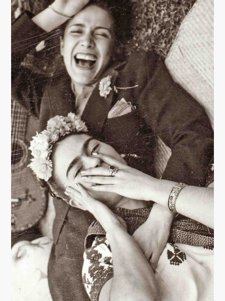 Disover Frida Kahlo Chavela Vargas Premium Matte Vertical Poster