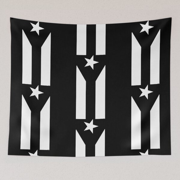 Item preview, Puerto Rico Black & White Protest Flag designed and sold by puertorico.