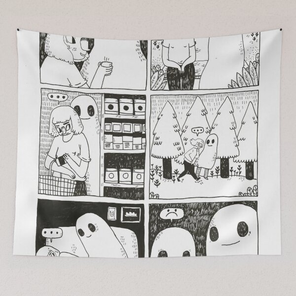 Item preview, Phoebebridgers Comic Ghost  designed and sold by jeremymda.