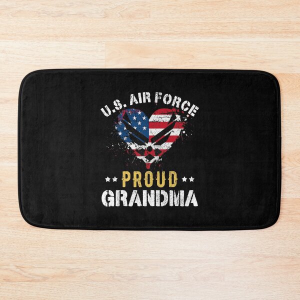 Item preview, Proud Air Force Grandma American Flag Heart Veteran designed and sold by Xtjjae.