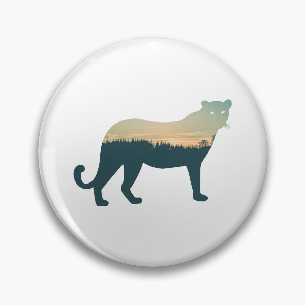 Item preview, Forest Trees Under Calm Sky Snow Leopard | Colorful Leopard designed and sold by BopleDesigns.