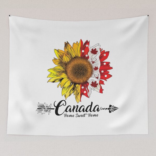 Item preview, Home Canada Day Maple Sunflower 1st July Independence Day designed and sold by dickvusqr.
