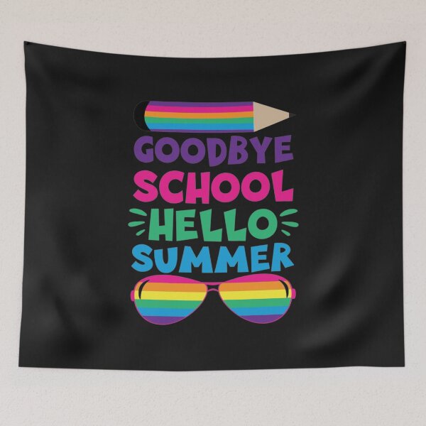 Item preview, Goodbye School Hello Summer  designed and sold by sweary12.