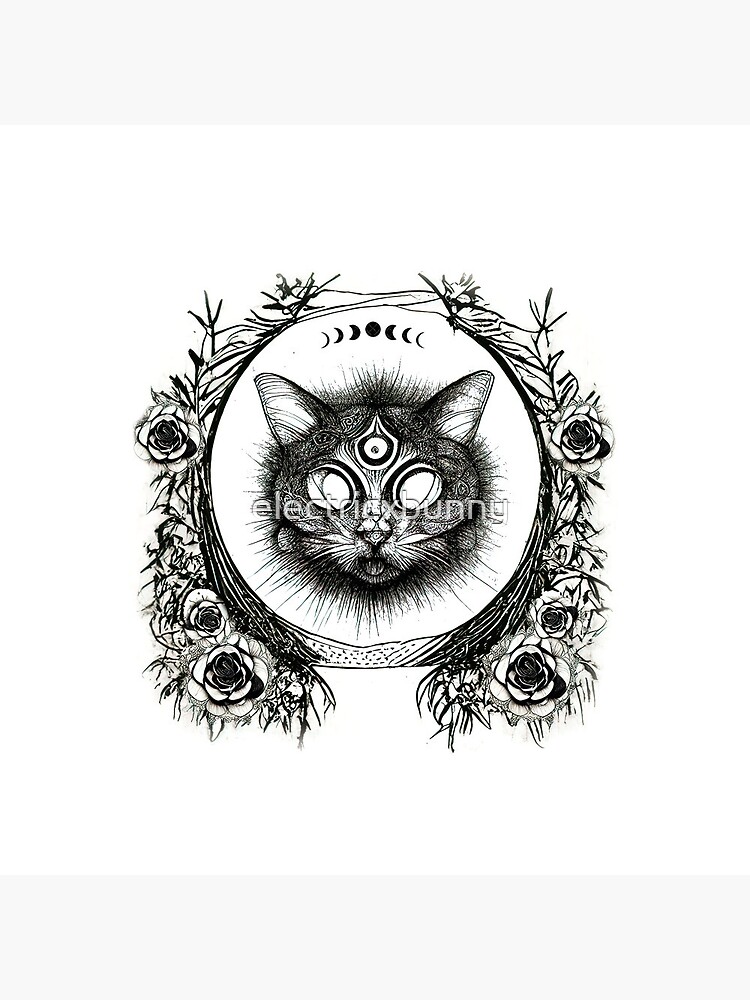 Three Eyed Cat by electricxbunny
