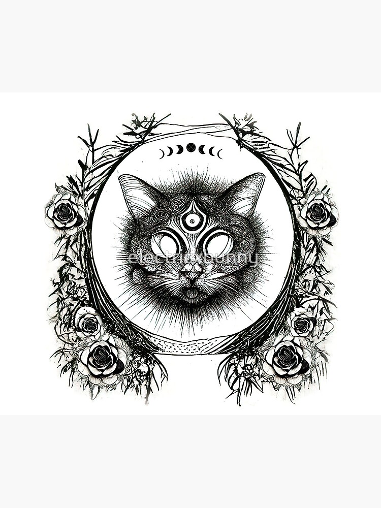 Three Eyed Cat by electricxbunny