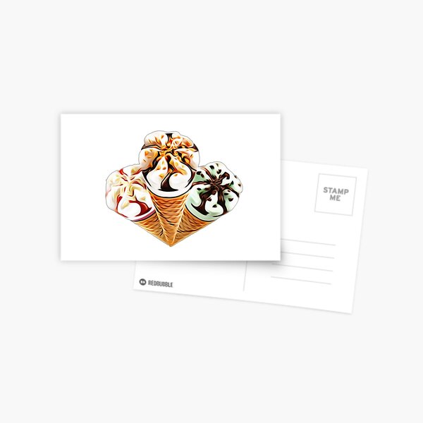 Cornetto Trilogy Postcard