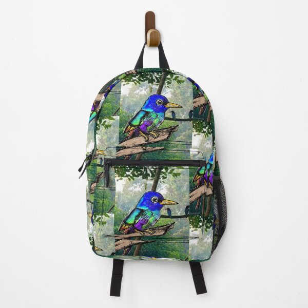 Item preview, espdzines colorful little bird. designed and sold by EspDzines.