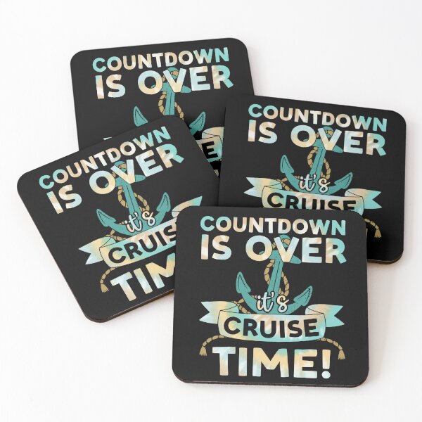Item preview, Countdown is over it's Cruise Time Tie Dye Print For Family Cruise Trip  designed and sold by JokeGysen.