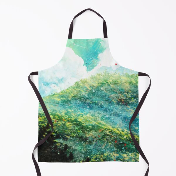 Item preview, The green meadow hills designed and sold by Swadeillustrations.