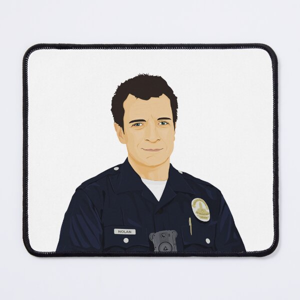 Item preview, John Nolan - S4 (detailed)| The Rookie designed and sold by gottaloveseries.