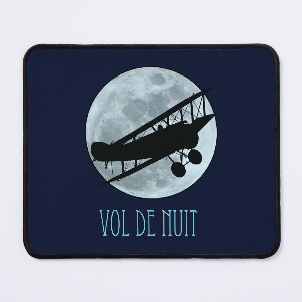 Artikelvorschau, Nachtflug Vol de Nuit Vintage Airplane Aviation entworfen und verkauft von ElJimmo.