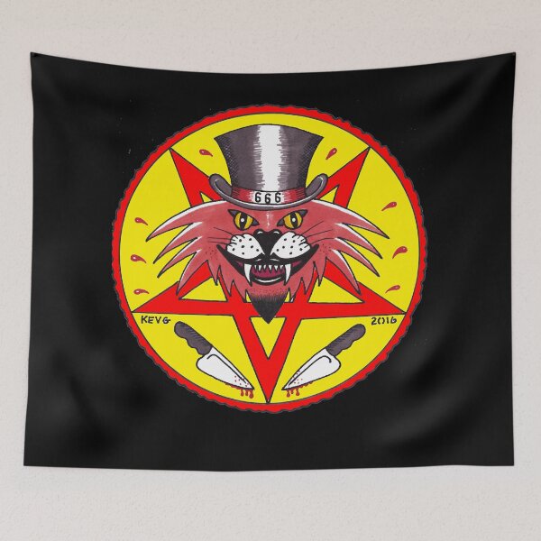 Item preview, Day Gifts Jack The Ripper Cult Cat In Color Art By Kev G Cool Gifts designed and sold by Tremainecindy.