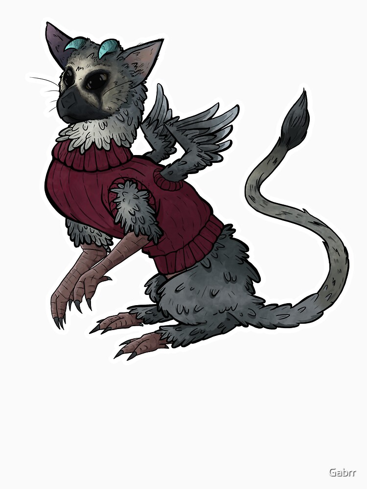 "The Last Guardian - Trico wearing a Tricot" T-shirt by Gabrr | Redbubble