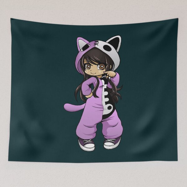 Item preview, Aphmau Gaming Women_s Fashion Tee Black Slim designed and sold by CMPretzelCo.
