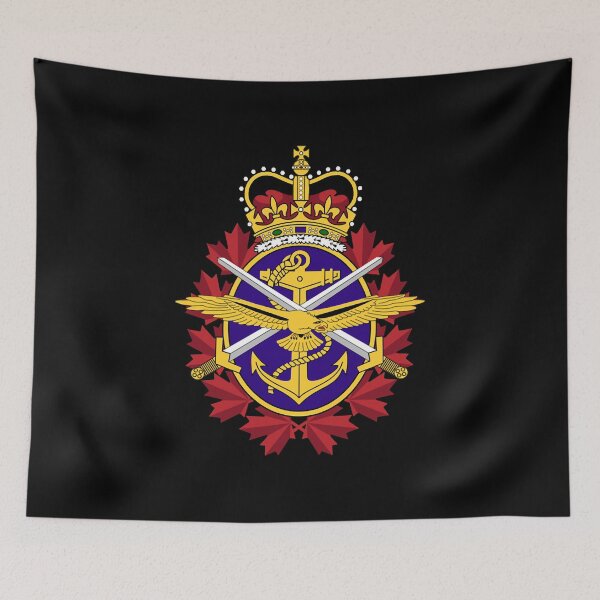 Item preview, Canadian Armed forces coat of arms flag  designed and sold by Calebven406.