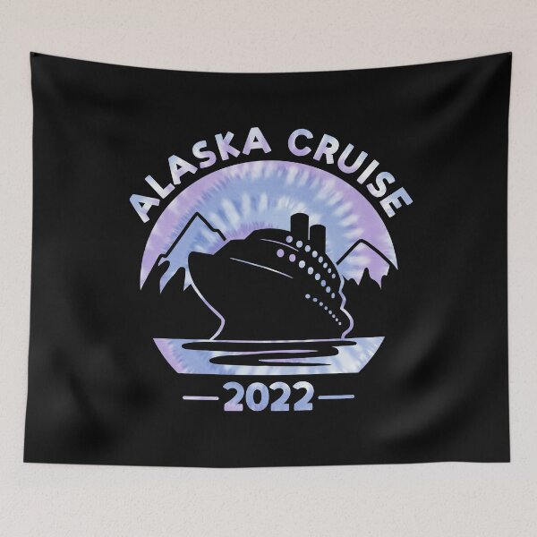 Item preview, Alaska Cruise 2022 Tie Dye Print For Family Cruise Trip  designed and sold by JokeGysen.