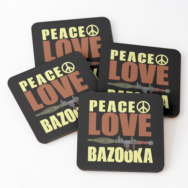 Item preview, Peace Love Bazooka Rocket Launcher #2622 designed and sold by Rare-Militia.