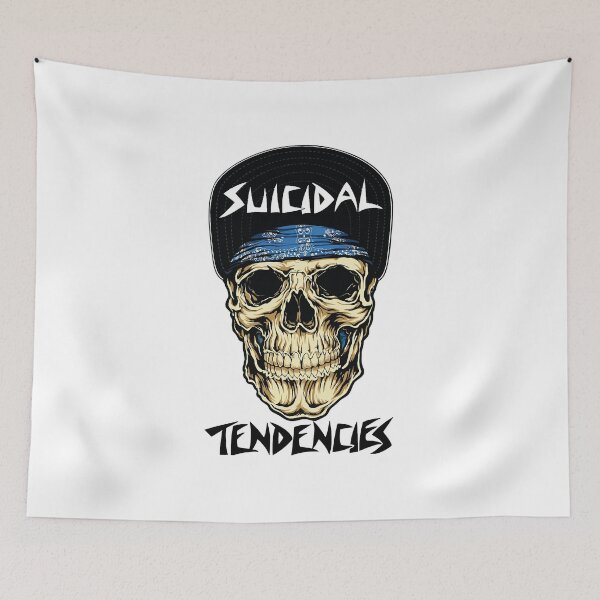 Item preview, face skull suicidal tendencies  designed and sold by Calebven406.