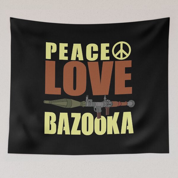 Item preview, Peace Love Bazooka Rocket Launcher #2622 designed and sold by Rare-Militia.