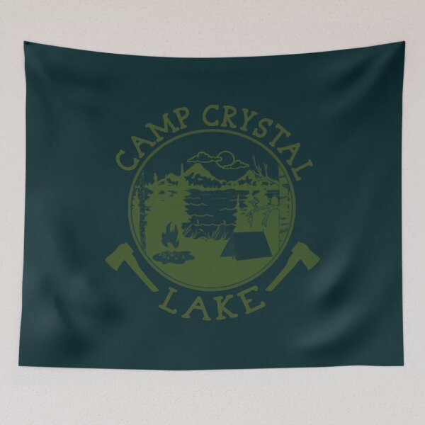 Item preview, Camp Crystal Lake Counselor Shirt Horror Costume Staff 80s Movie  designed and sold by CMPretzelCo.