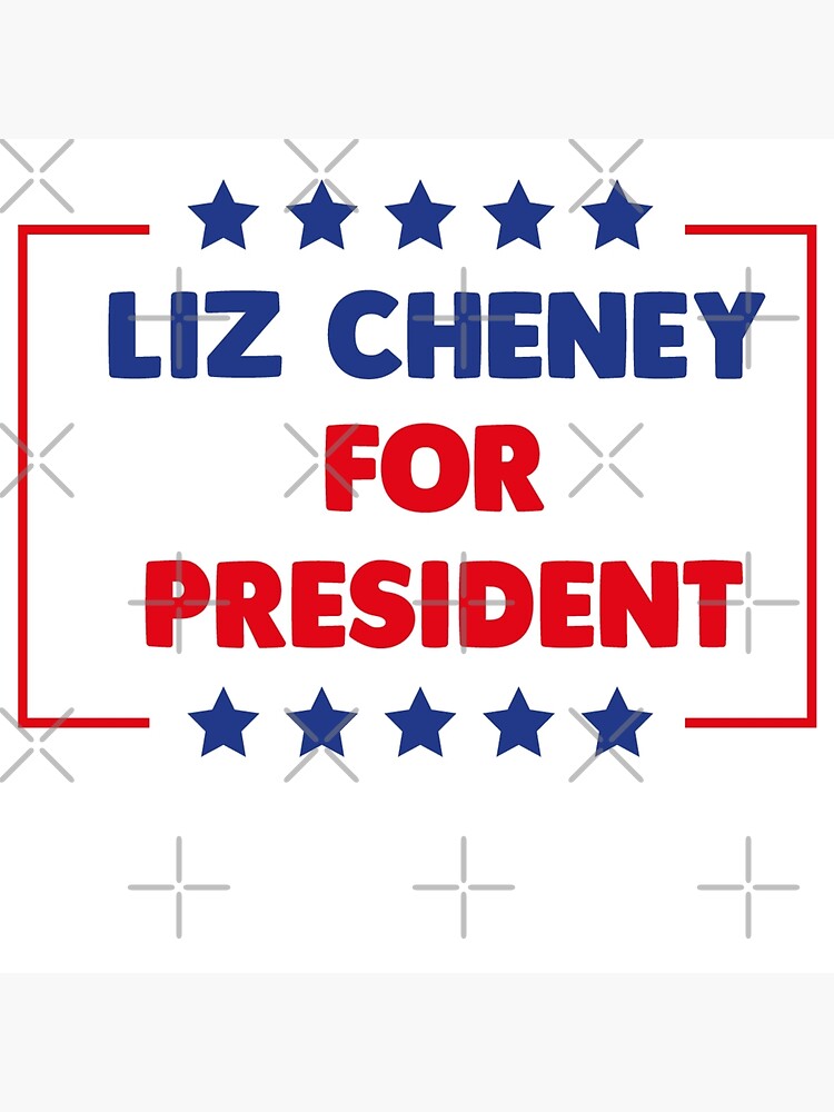 "Liz Cheney 2024 For President" Poster for Sale by teezimy20 Redbubble