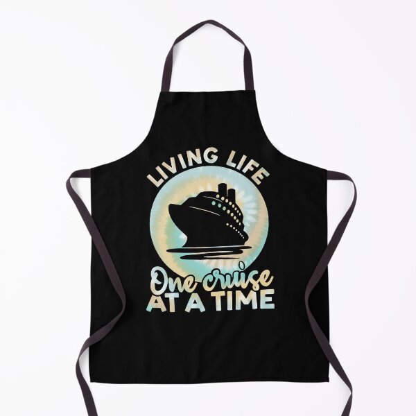 Item preview, Living Life One Cruise At A Time Tie Dye Print For Family Cruise Trip designed and sold by JokeGysen.