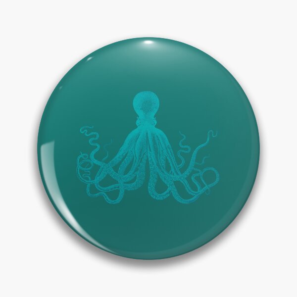 Item preview, Giant Octopus Graphic S Squid Sea Life Vintage Linocut  designed and sold by CMPretzelCo.