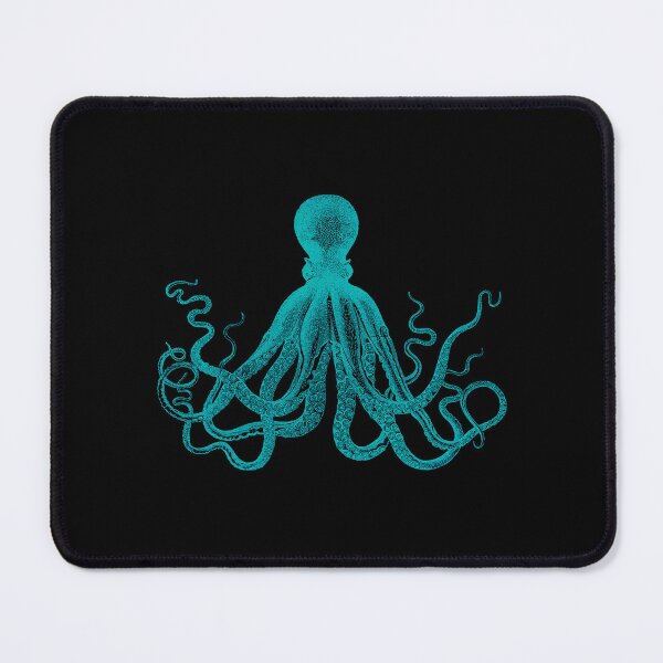 Item preview, Giant Octopus Graphic S Squid Sea Life Vintage Linocut designed and sold by CMPretzelCo.