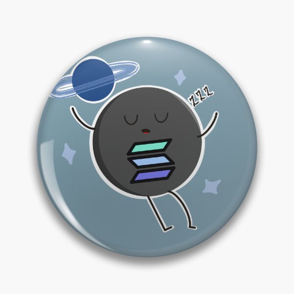 Item preview, Crypto Solana coin knocked out in Space  designed and sold by Crypmetal.