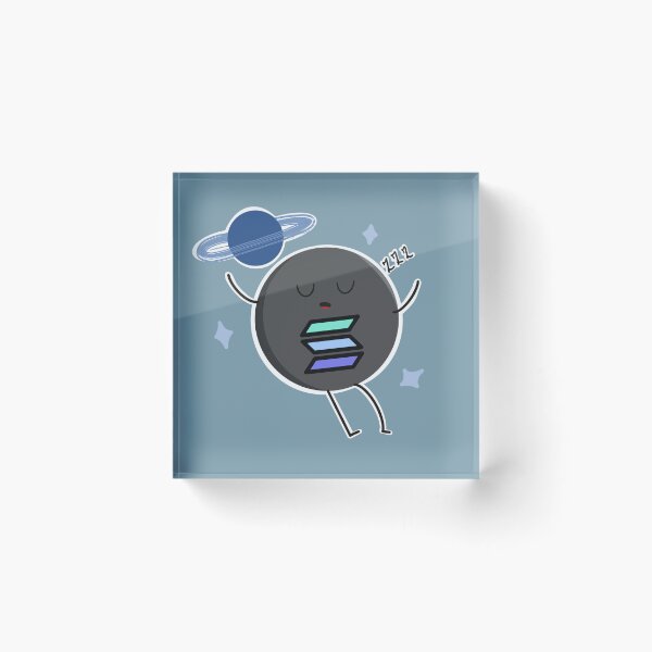 Item preview, Crypto Solana coin knocked out in Space  designed and sold by Crypmetal.