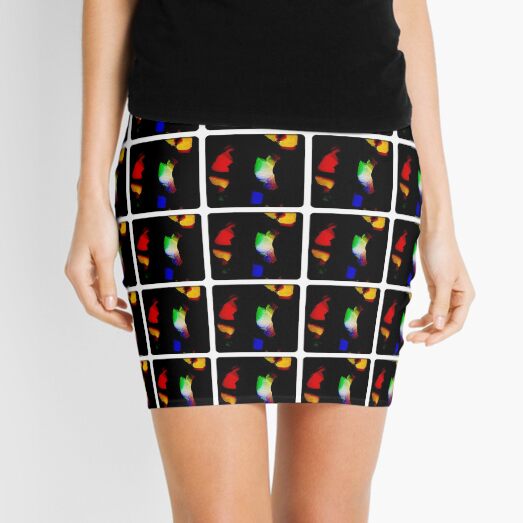 Brush Mini Skirt
