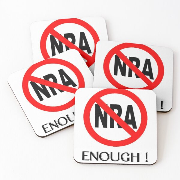 Item preview, NRA Banned. Enough. WallsOfFame.com.au designed and sold by WallsOfFameAust.