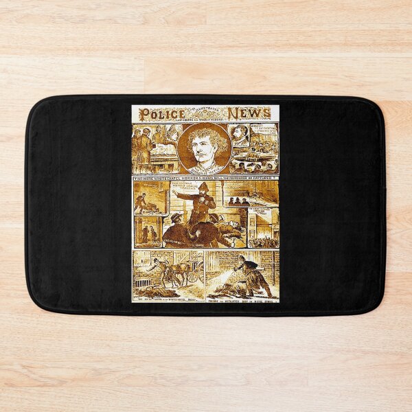 Item preview, Funny Men Jack The Ripper Police News Sepia Circa Awesome For Music Fan designed and sold by Tremainecindy.