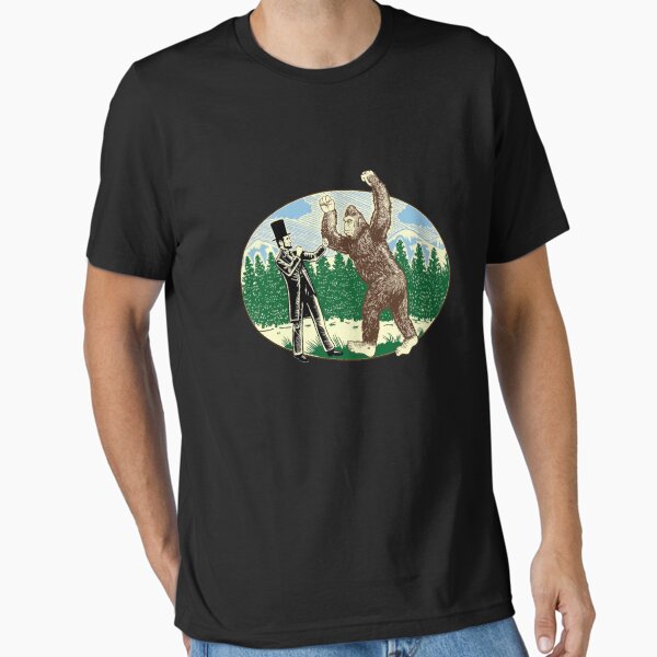 Item preview, ABE Lincoln Sasquatch Hunter Bigfoot Logo  designed and sold by CMPretzelCo.