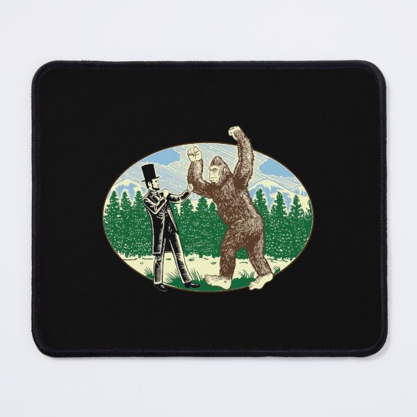 Item preview, ABE Lincoln Sasquatch Hunter Bigfoot Logo designed and sold by CMPretzelCo.