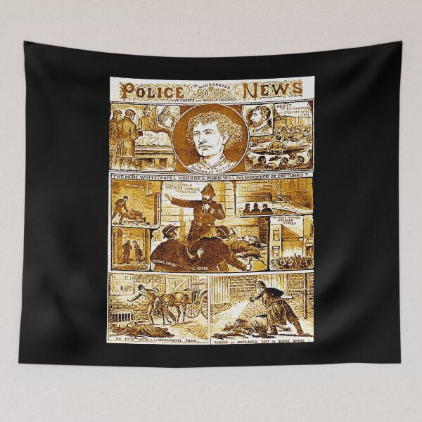 Item preview, Funny Men Jack The Ripper Police News Sepia Circa Awesome For Music Fan designed and sold by Tremainecindy.