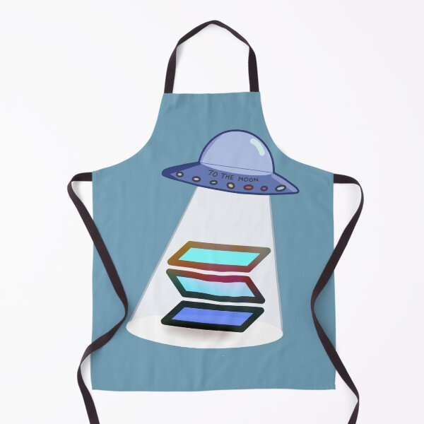 Item preview, Crypto UFO Solana to the Moon designed and sold by Crypmetal.
