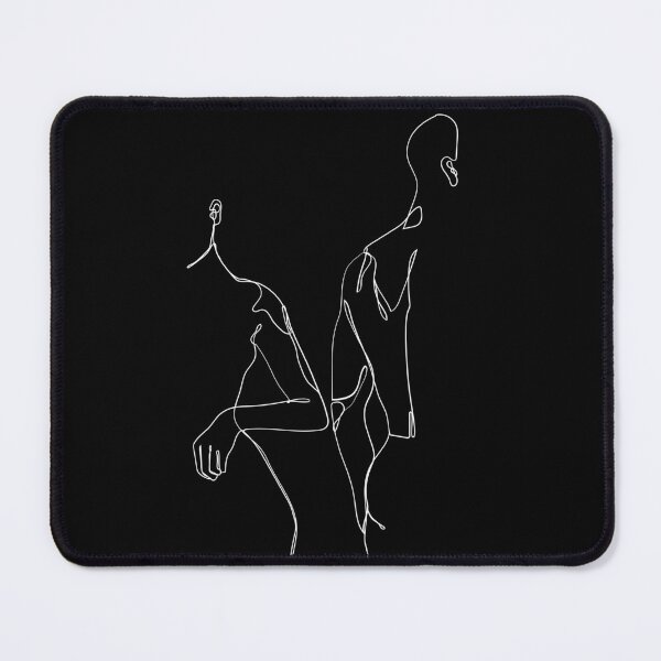 Item preview, Hand-drawn body monoline of a couple; 13 pro max iPhone case designed and sold by BeskrajemM.