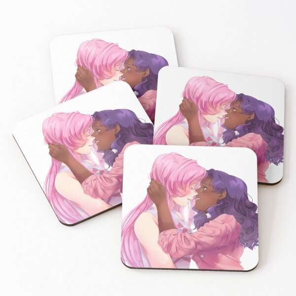 Item preview, Utena and Anthy (no bg) designed and sold by Rikkarolls.