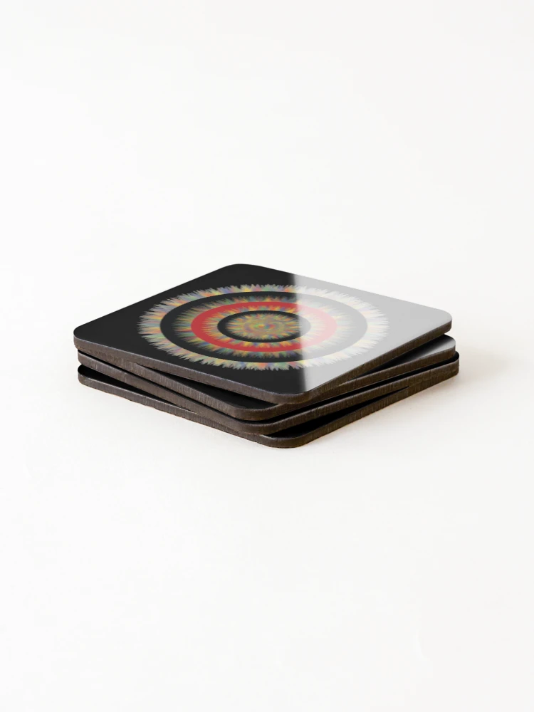 Thumbnail 4 of 5, Coasters (Set of 4), Star Rings designed and sold by InfinitePathArt.