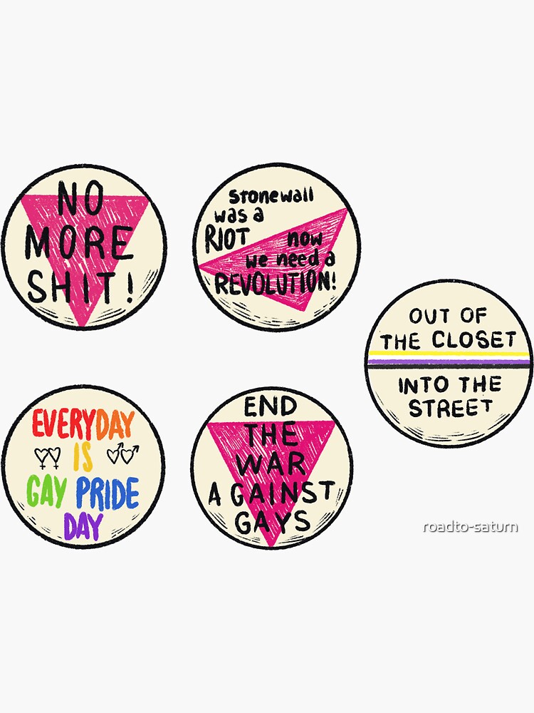 vintage pride pins