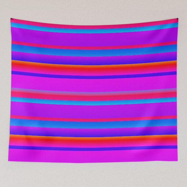 Item preview, Purple magenta striped | Purple magenta horizontal stripes designed and sold by lausn.