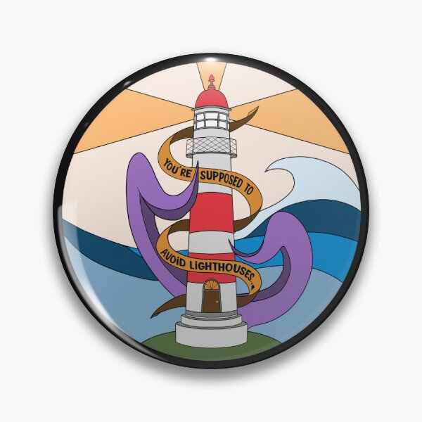 Item preview, Our flag means death lighthouse and kraken designed and sold by M. Stringer.