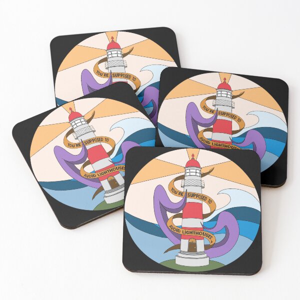 Item preview, Our flag means death lighthouse and kraken designed and sold by M. Stringer.