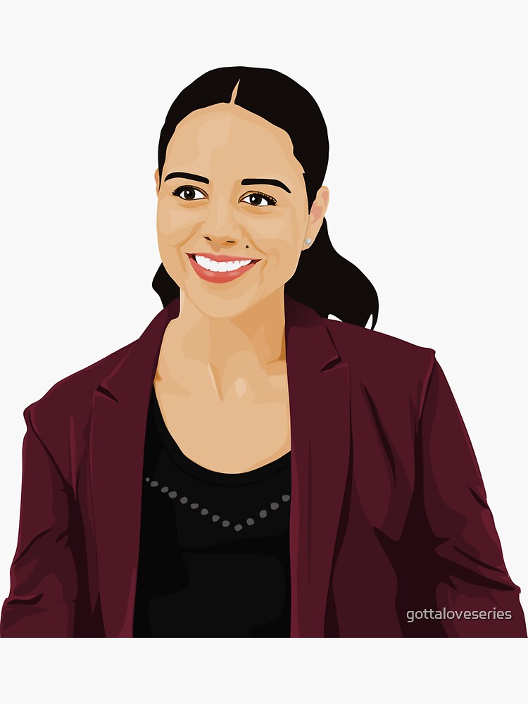 Angela Lopez S4 Detailed The Rookie Sticker By Gottaloveseries Redbubble 