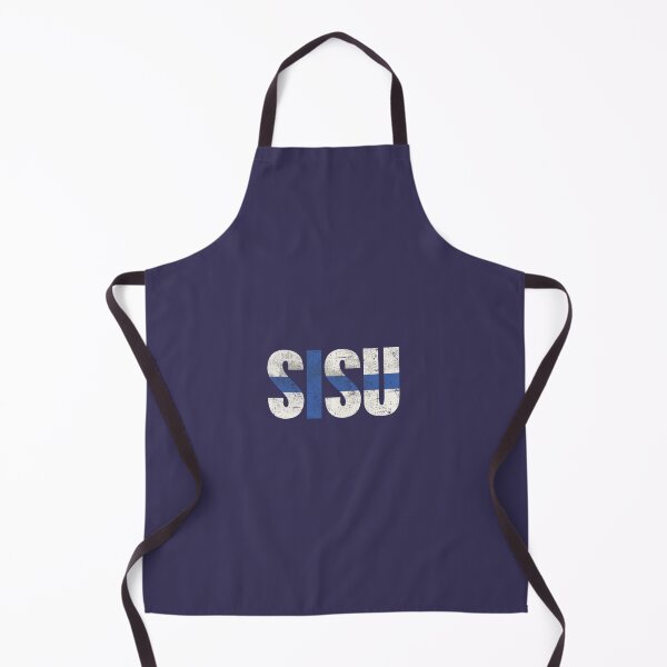 Item preview, Sisu Finnish flag vintage distressed designed and sold by QShopp.